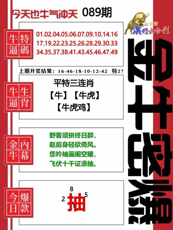 089期金牛密爆[图]
